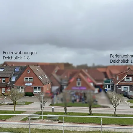 公寓 Deichblick 7 In Norddeich- Urlaub Und Erholung Am 诺登